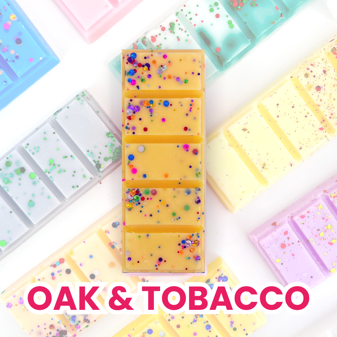 Oak & Tobacco 50g Snap Bar The Northumberland Candle Company