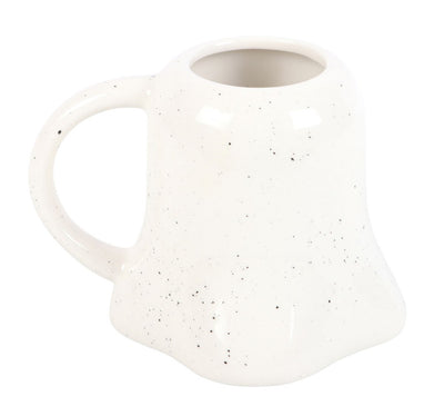Ghost Mug With Pumpkin