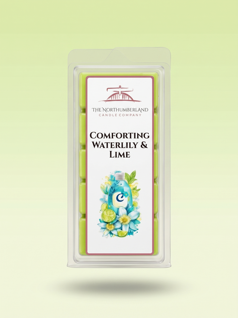 Comforting Waterlilly & Lime 50g Snap Bar