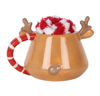 Reindeer Mug & Sock Set