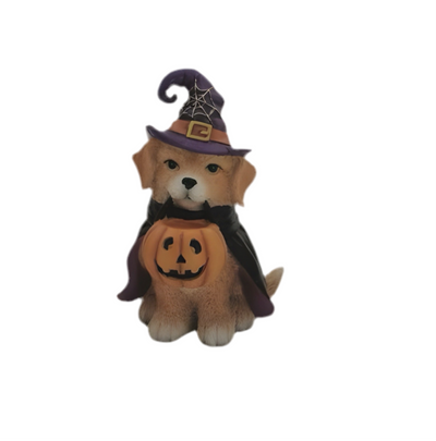 Halloween Dog Figurine 12cm