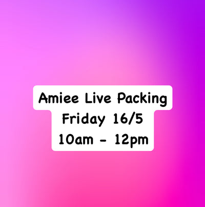 Aimee’s Tik Tok Live 16/5/25