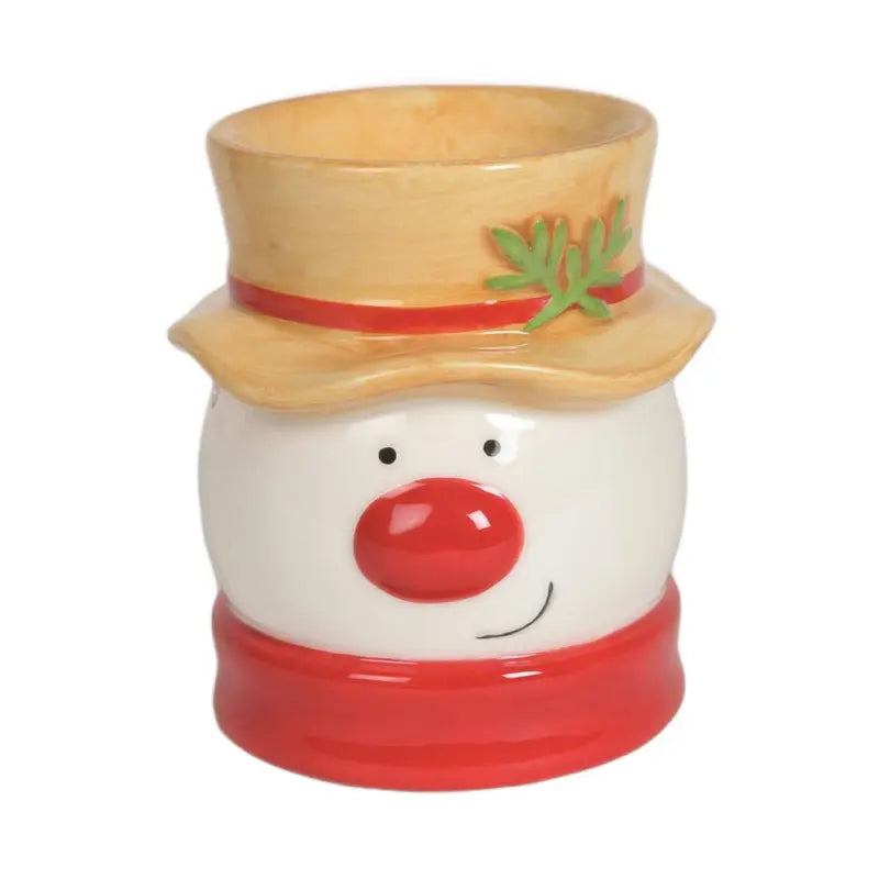 Snowman Ceramic Wax Melt Burner