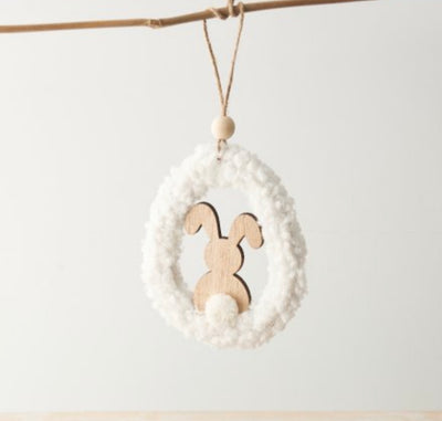 Sherpa Wooden Hanging Decoration