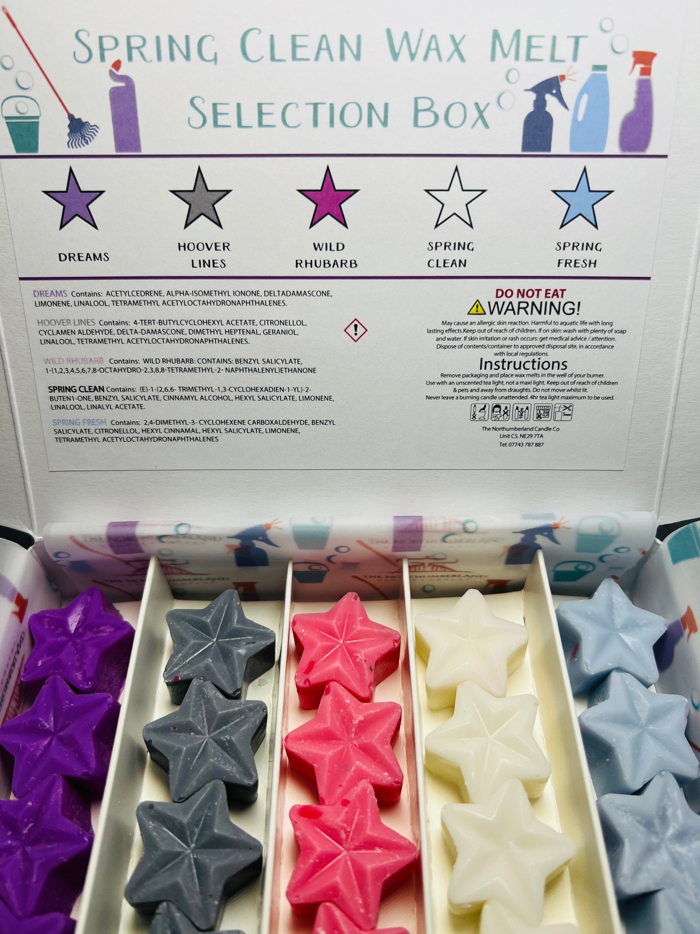 Spring Clean Wax Melt Selection Box
