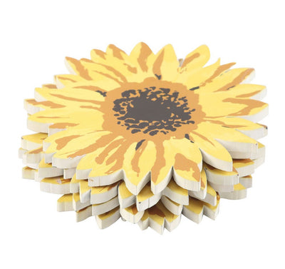 Sunflower Coaster Set