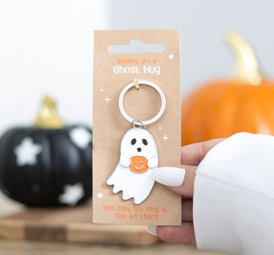 Ghost Hug Keyring