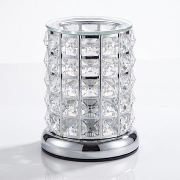 Clear crystal wax melter, alternate angle