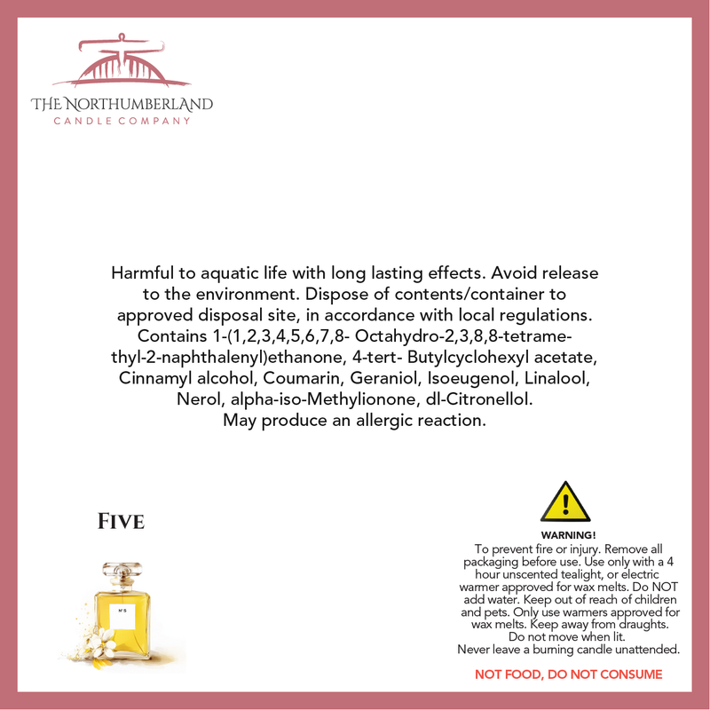 5 50g Snap Bar - safety label, ingredients and warnings
