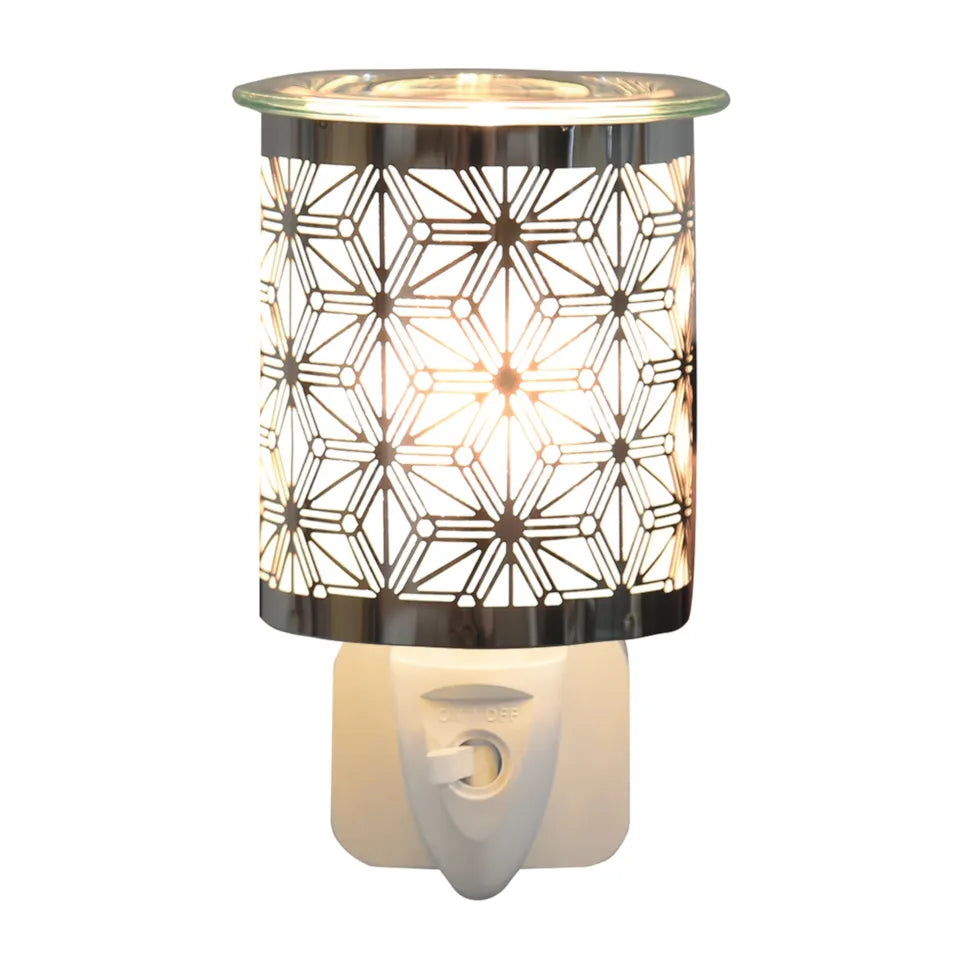 Chrome Star Plug In Burner