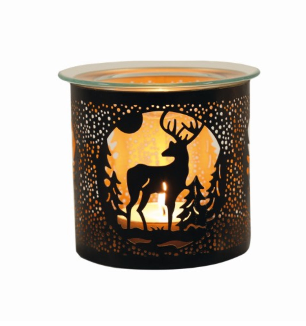 Black Stag Metal Tealight Burner (011)