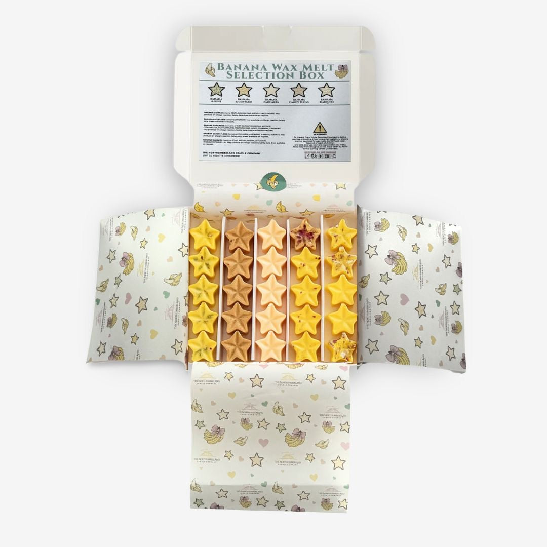 Banana Wax Melt Selction Box
