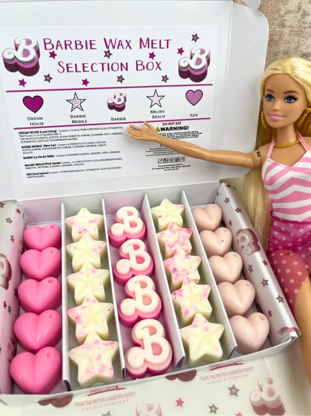 Barbie Wax Melt Selection Box