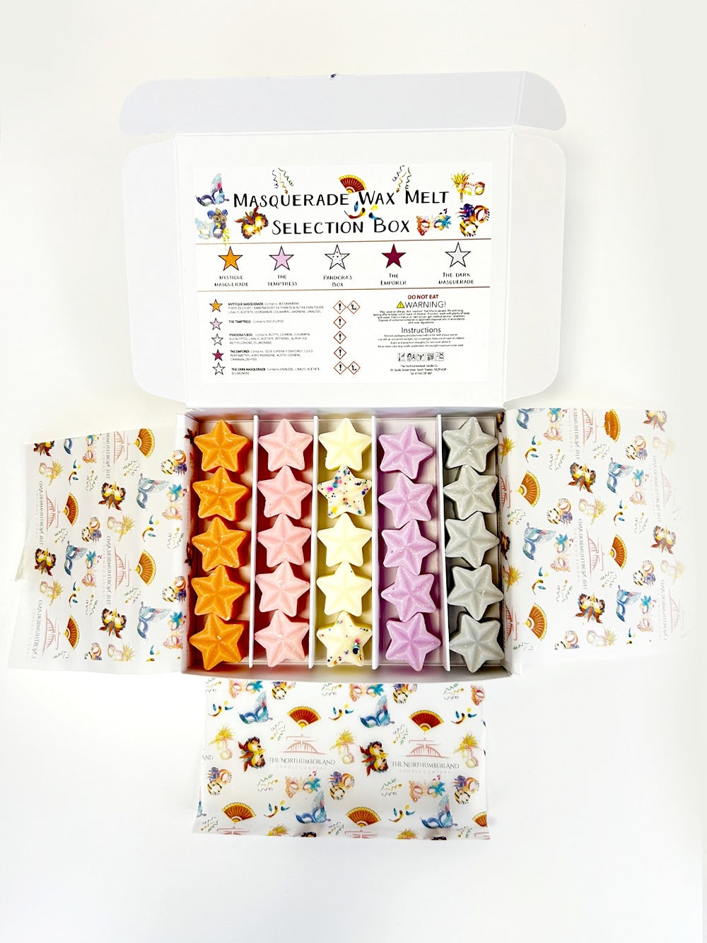 Masquerade Wax Melt Selection Box