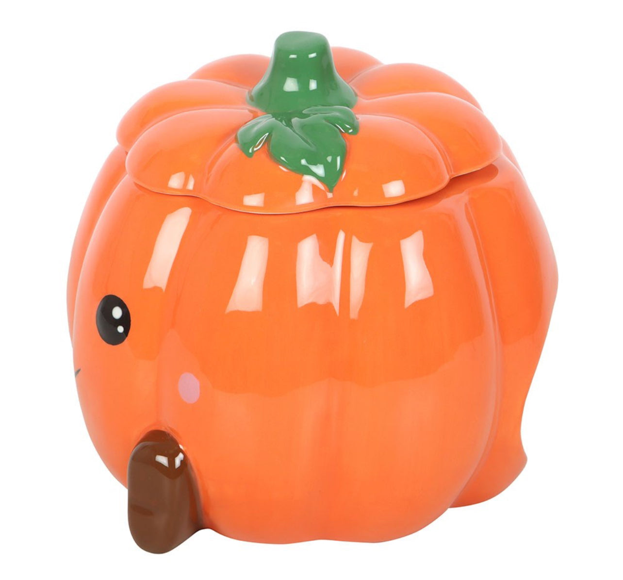 Smile Pumpkin Tealight Burner