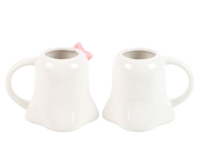 Mr & Mrs Boo Ghost Mug Set
