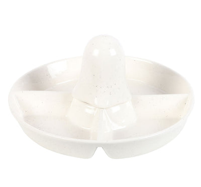 Halloween Ghost or Witch Hat Chip & Dip Platter