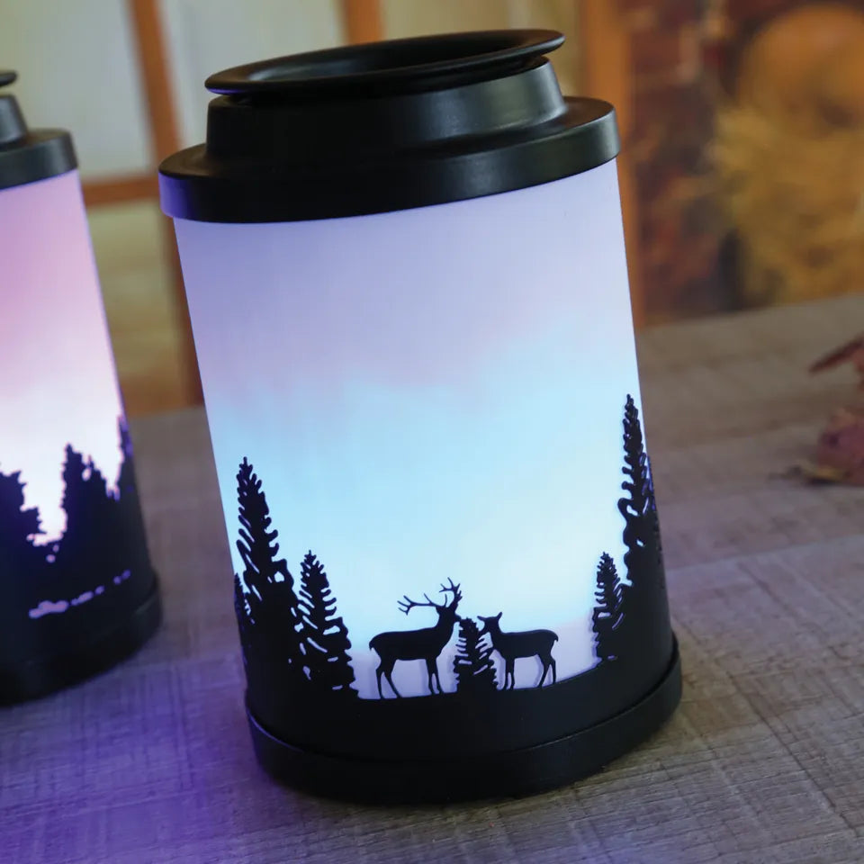 LED Colour Changing Wax Melt Cloud/Moving Design Burner