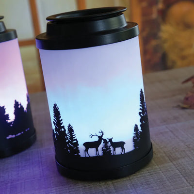 LED Colour Changing Wax Melt Cloud/Moving Design Burner