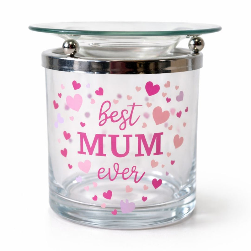 Best Mum Ever Tealight Wax Melt Burner