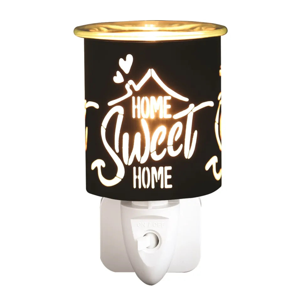 Black Home Sweet Home Plug In Burner