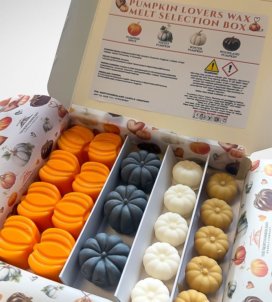 Pumpkin Lovers Wax Melt Selection Box