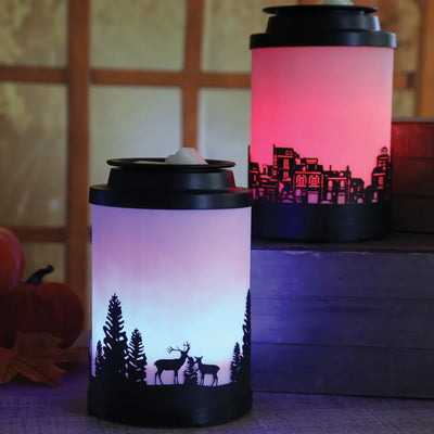 LED Colour Changing Wax Melt Cloud/Moving Design Burner