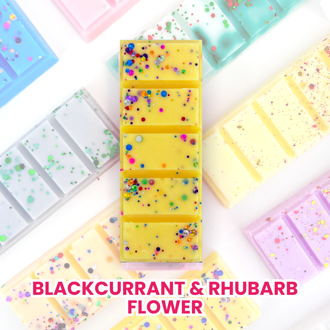 Blackcurrant & Rhubarb Flower 50g Snap Bar