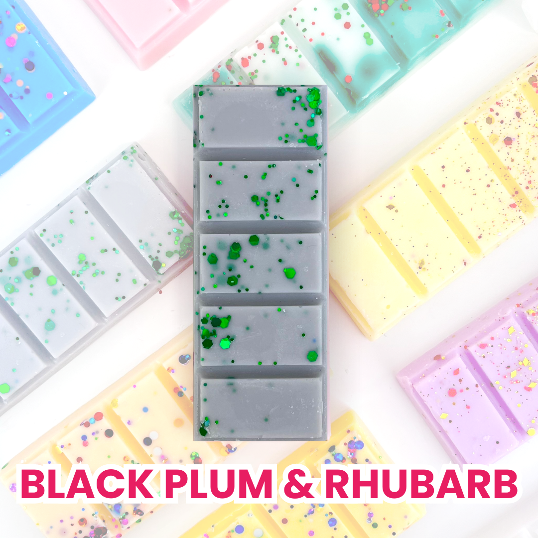 Black Plum & Rhubarb 50g Snap Bar