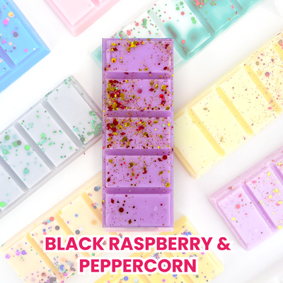 Black Raspberry & Peppercorn 50g Snap Bar
