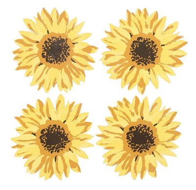 Sunflower Coaster Set