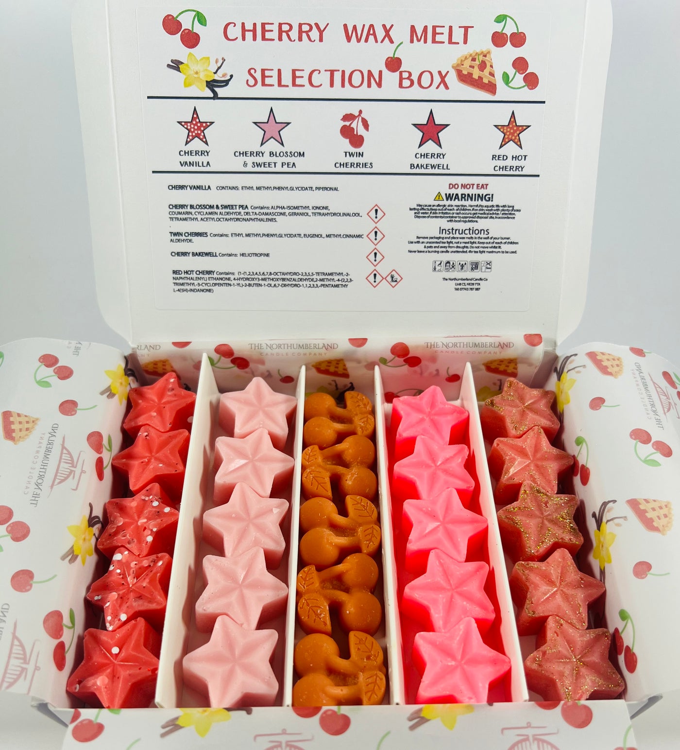 Cherry Wax Melt Selection Box
