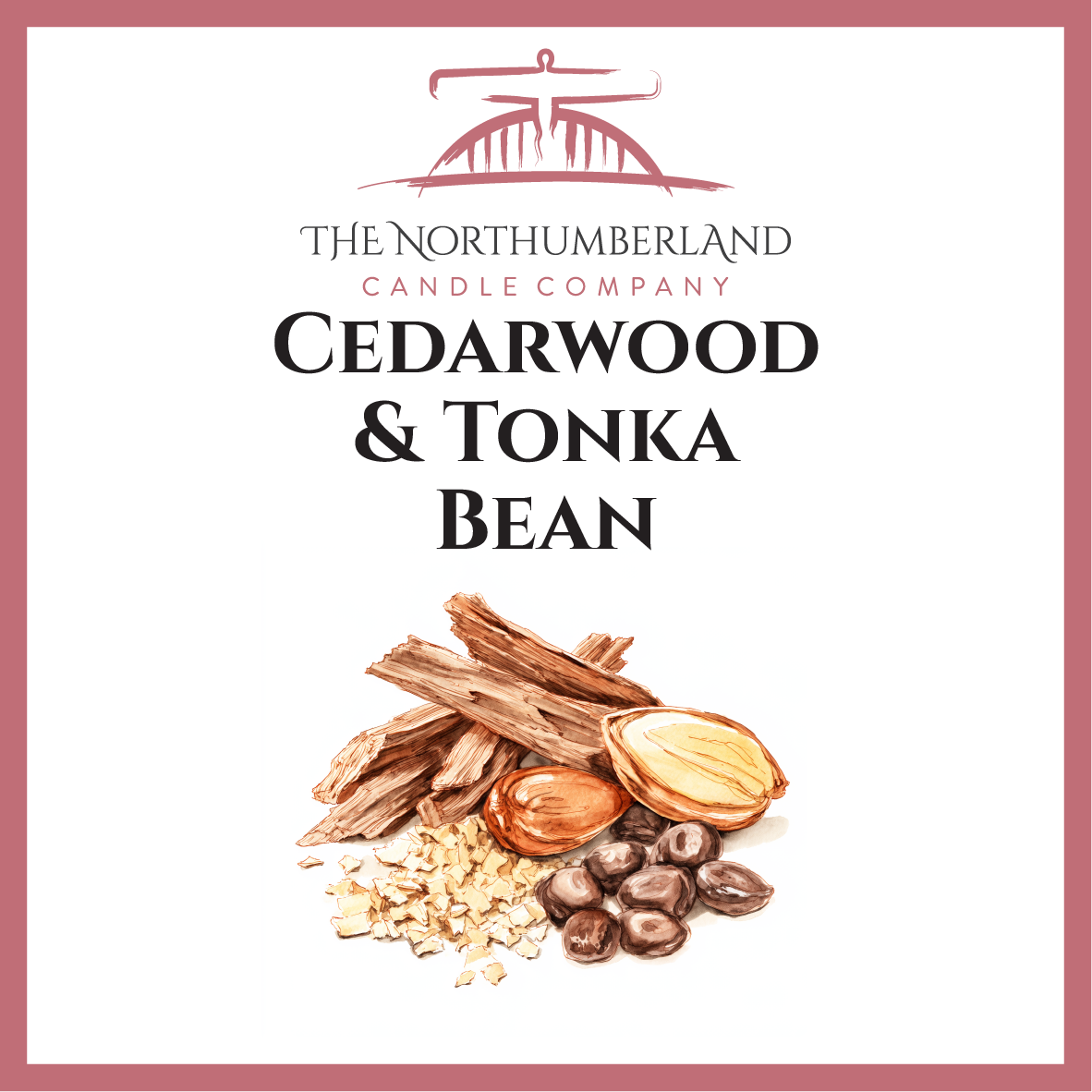Cedar & Tonka Bean 50g Snap Bar