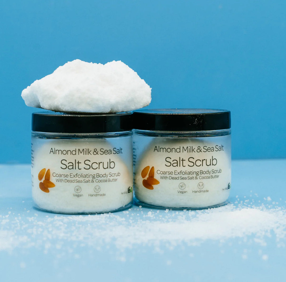 Almond Milk & Sea Salt Dead Sea Salt Salt Scrub