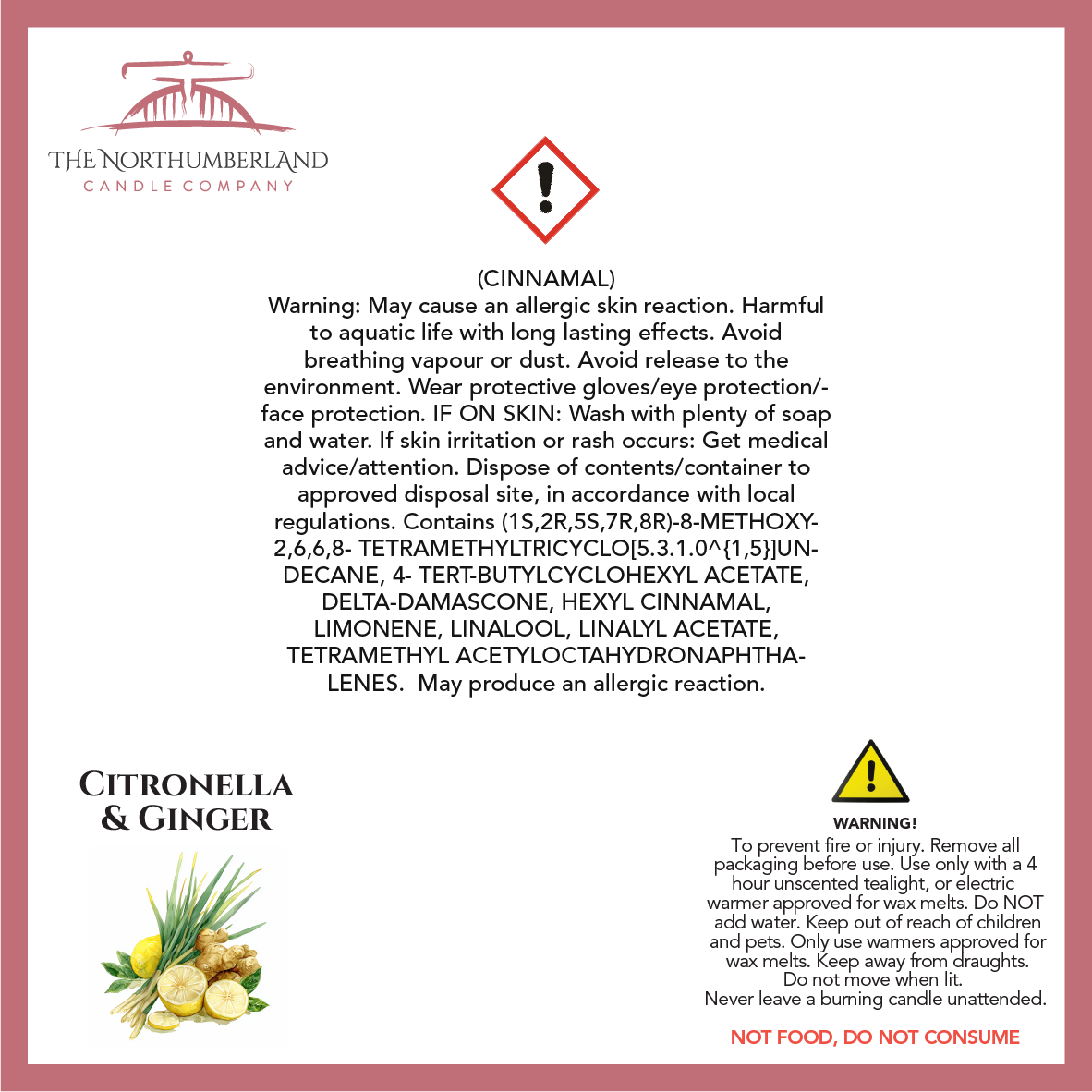 Citronella & Ginger