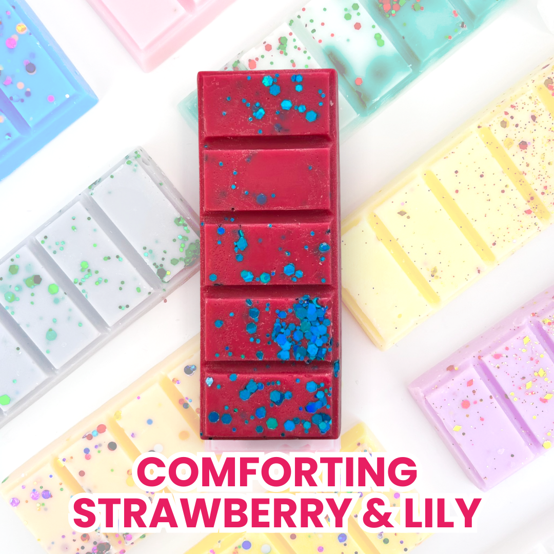 Comforting Strawberry & Lilly 50g Snap Bar