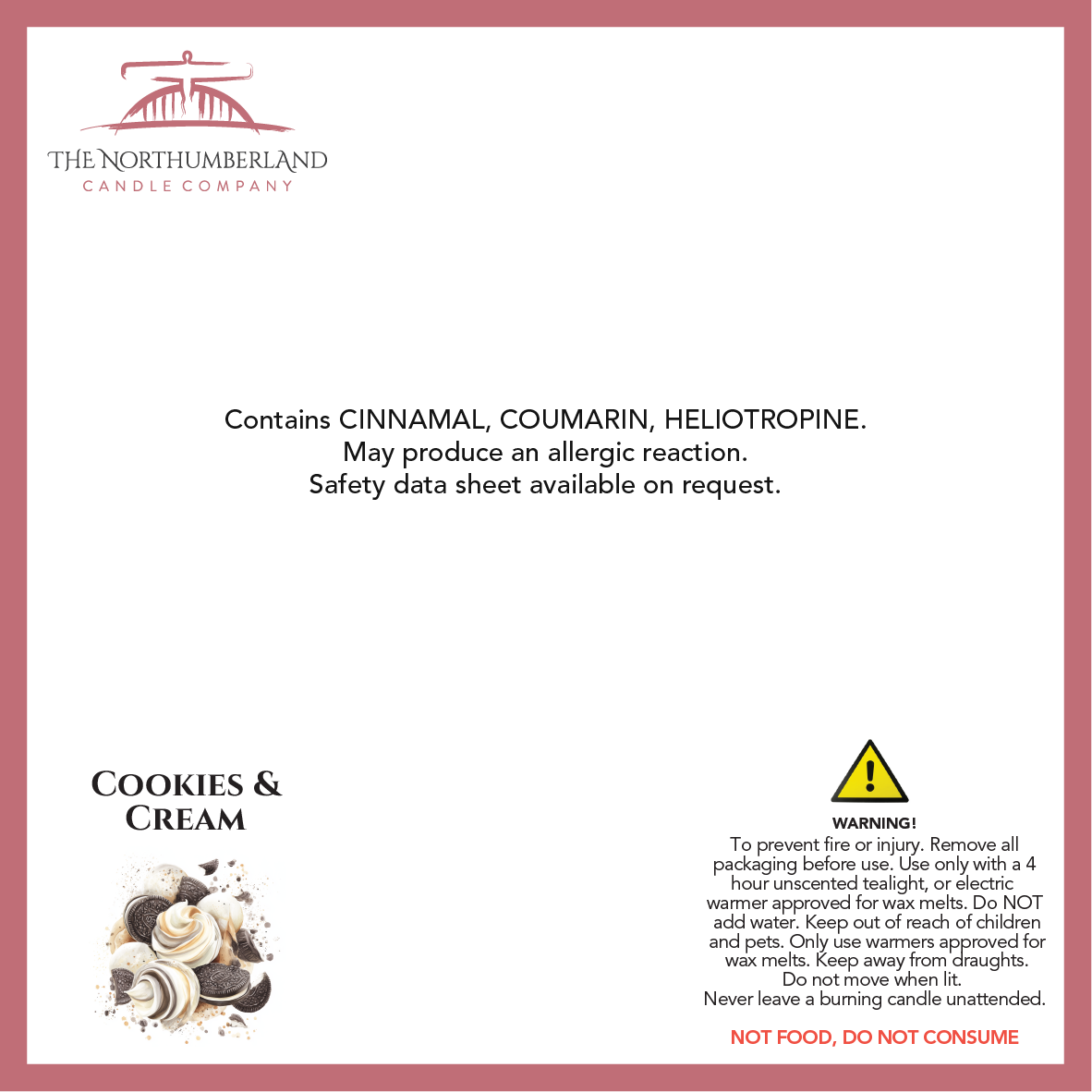 Cookies & Cream 50g Snap Bar