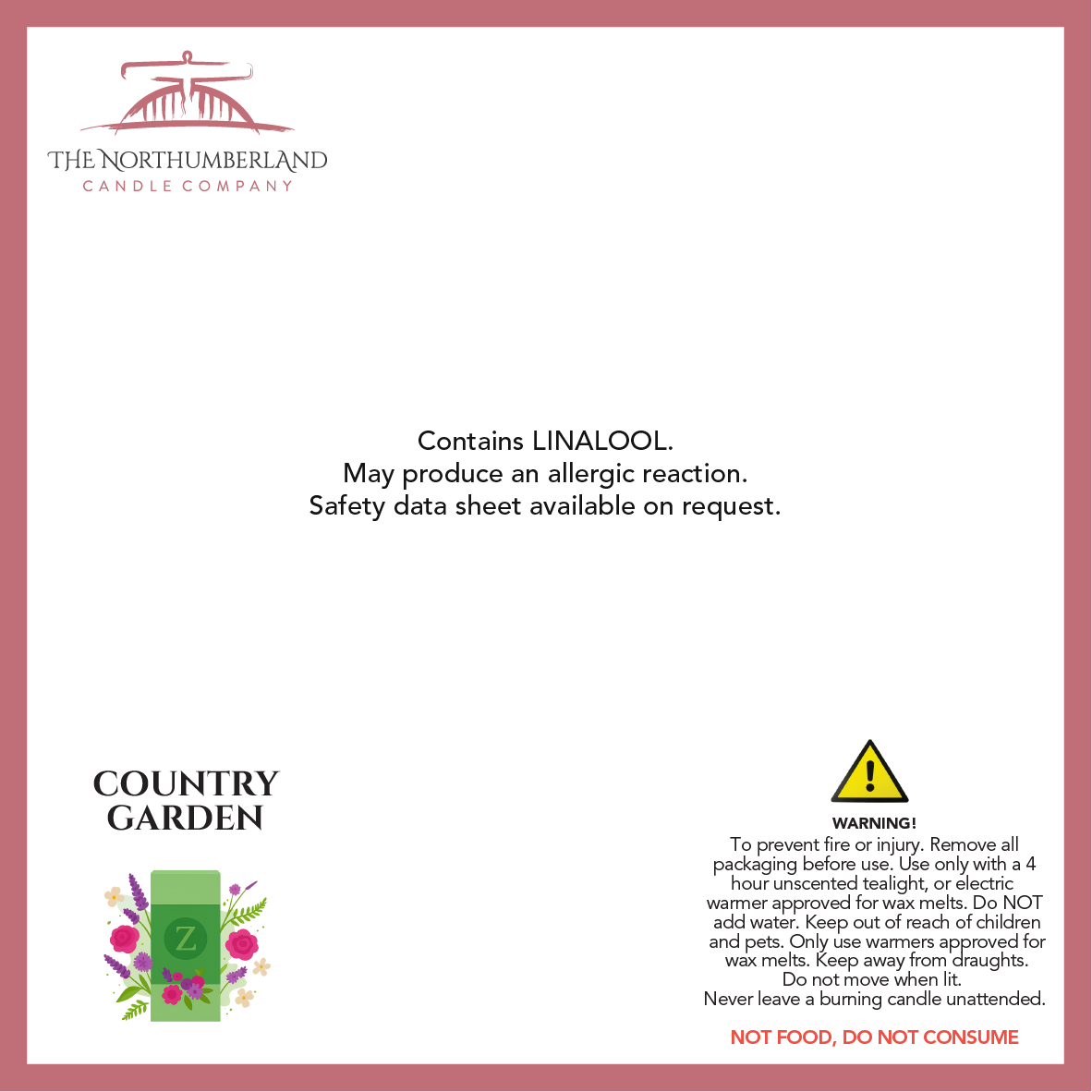 Country Garden 50g Snap Bar