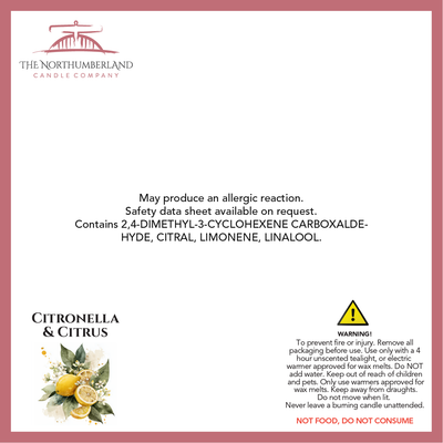 Citronella & Citrus 50g Snap Bar