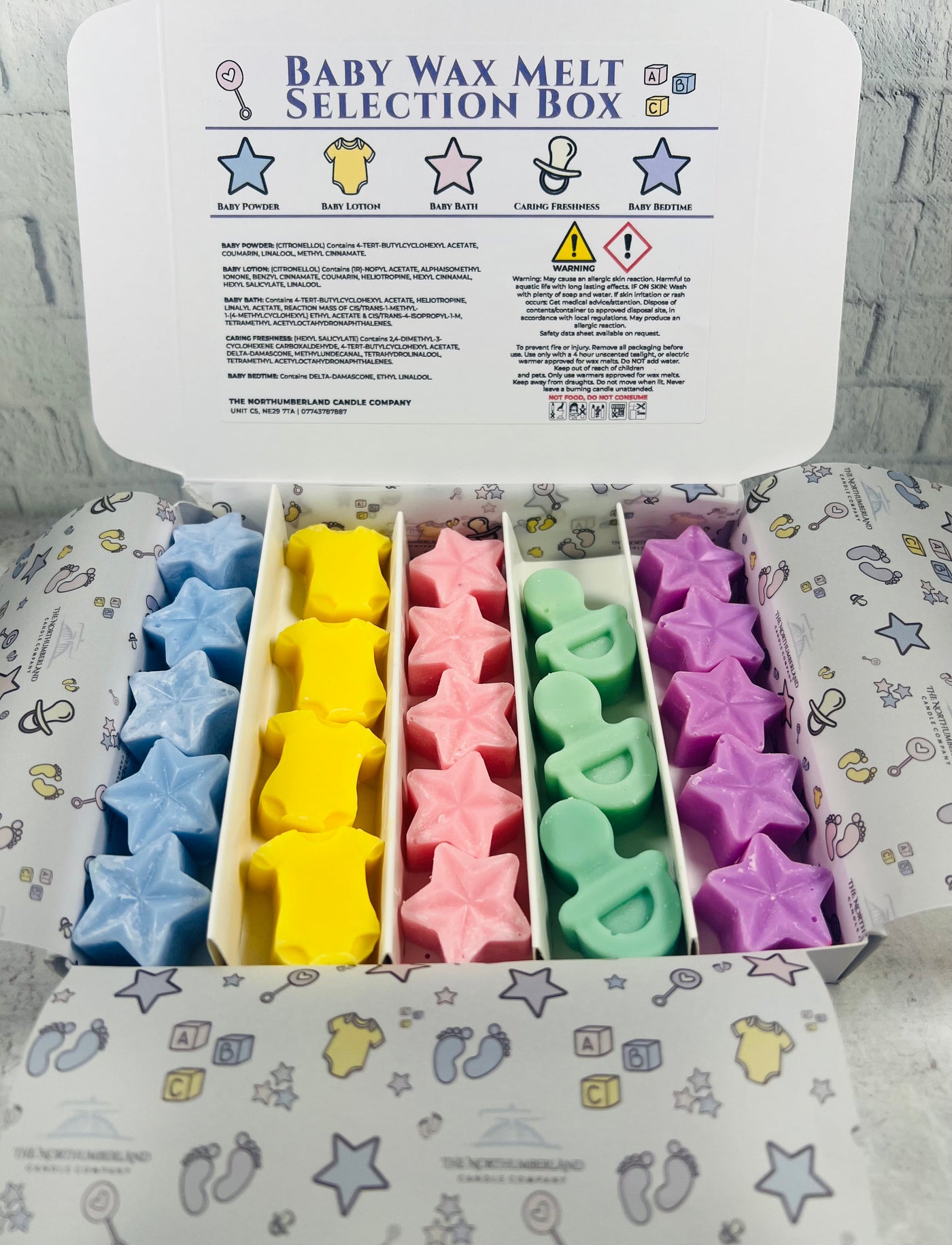 Baby Wax Melt Selection Box