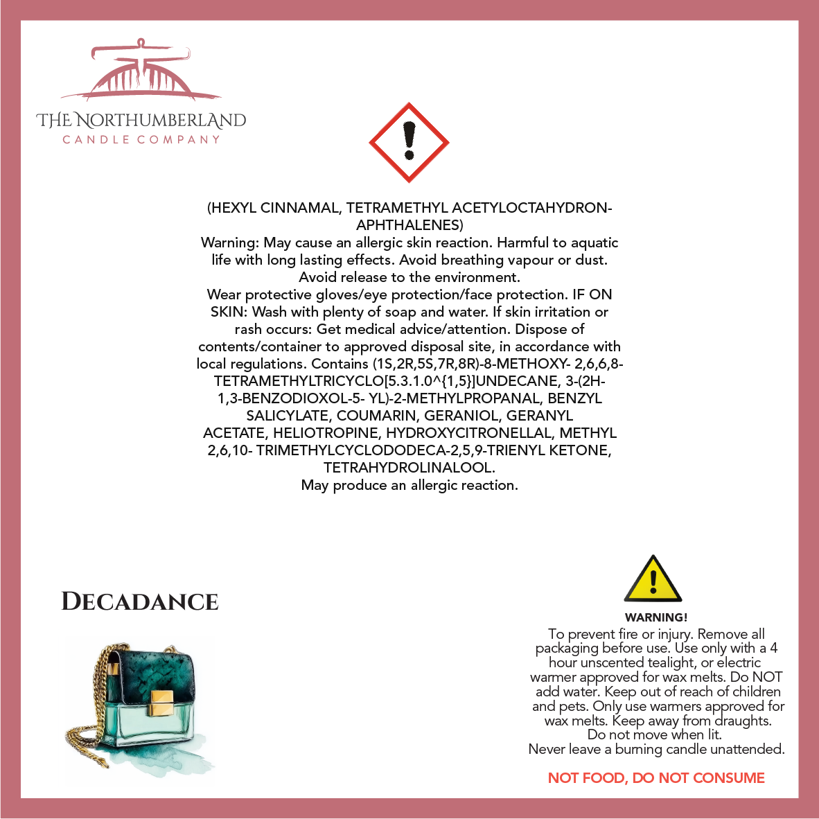 Decadance 50g Snap Bar