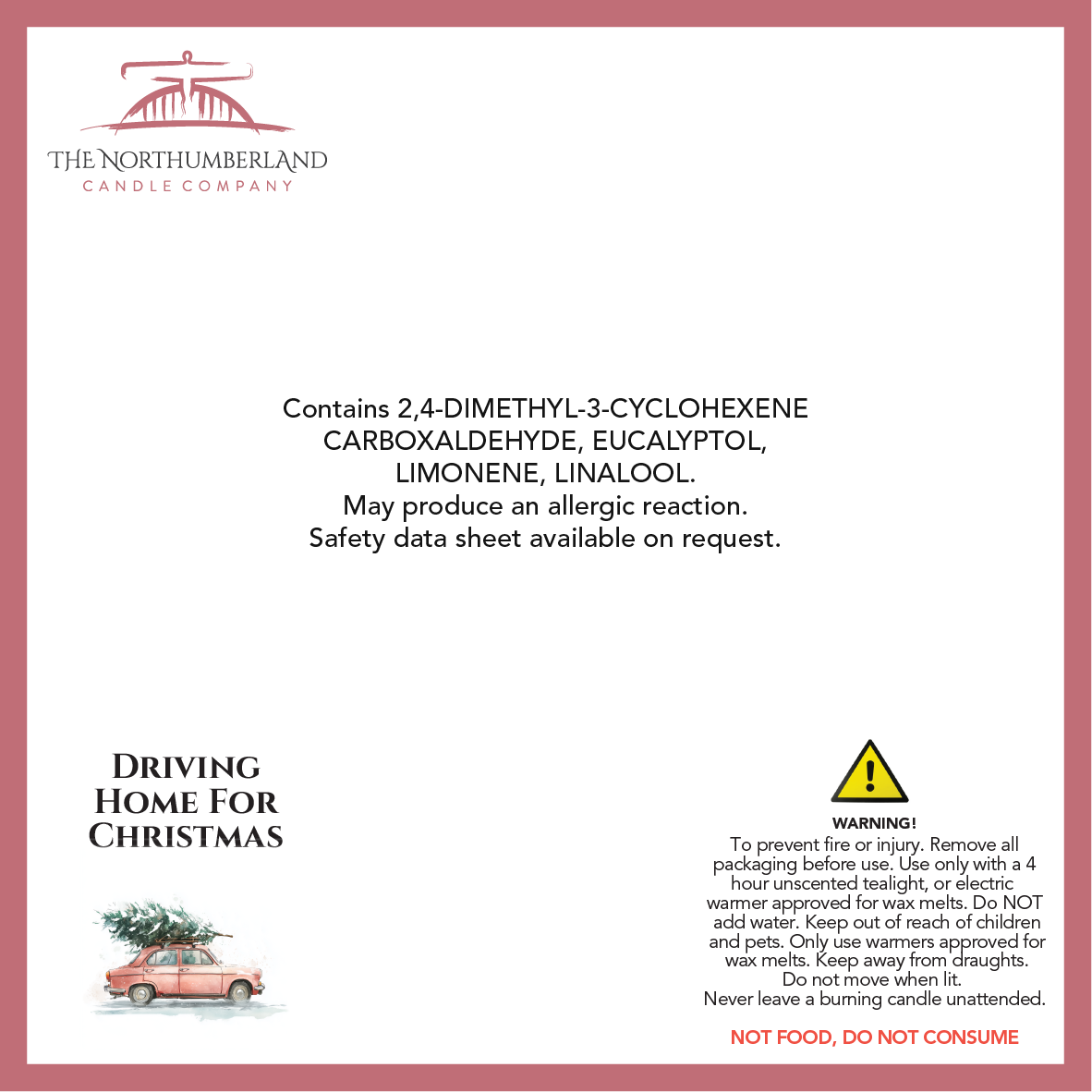 Driving Home For Christmas 50g Snap Bar