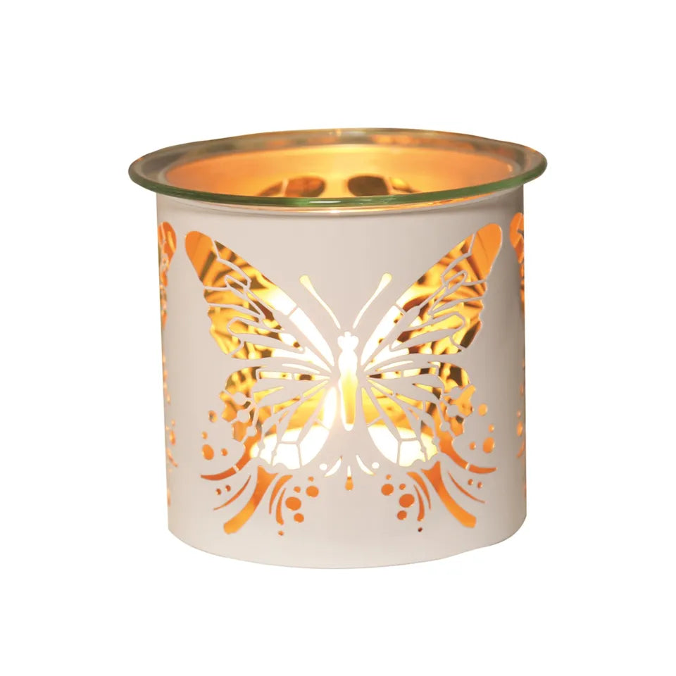 Large Butterfly  Metal Tealight Burner (016)