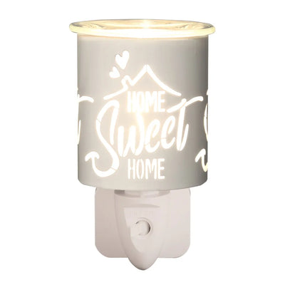 Home Sweet Home White Plug In Burner (016)