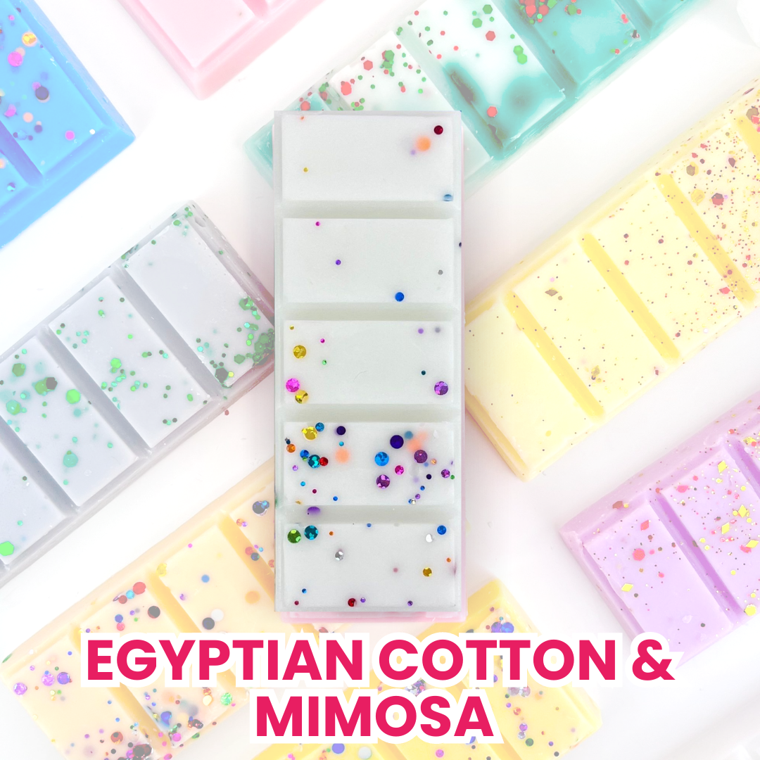 Egyptian Cotton & Mimosa 50g Snap Bar