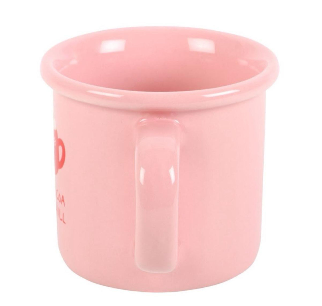 Pink Hot Cocoa & Chill Mug