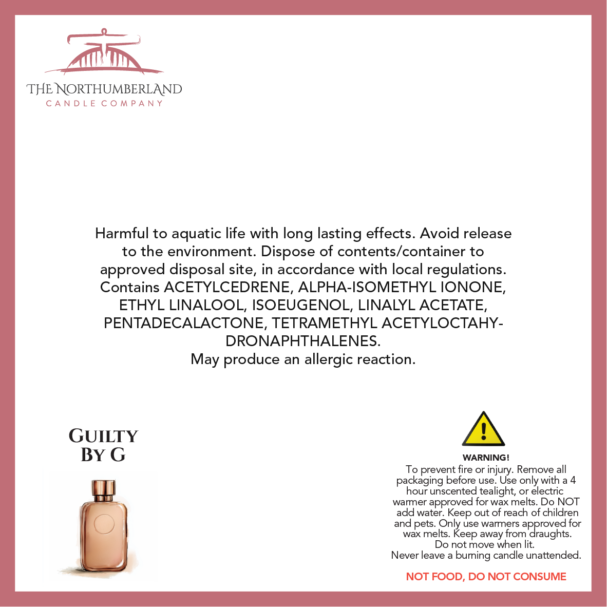 Guilty By G  50g Snap Bar