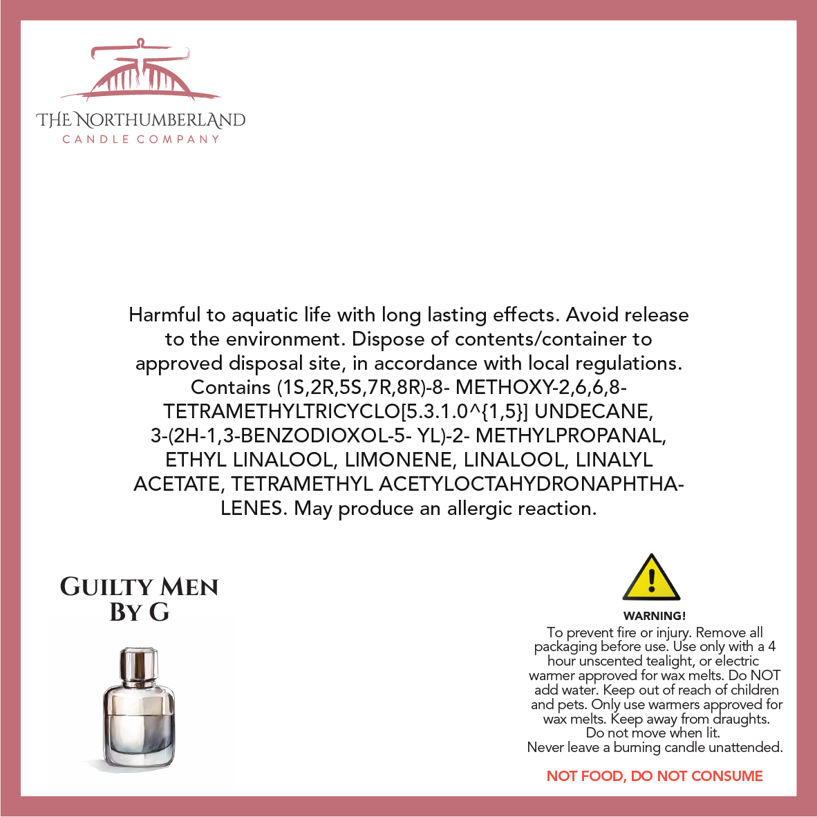 Guilty Men By G 50g Snap Bar