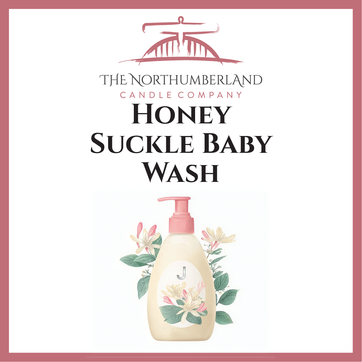 Honey Suckle Baby Wash 50g Snap Bar