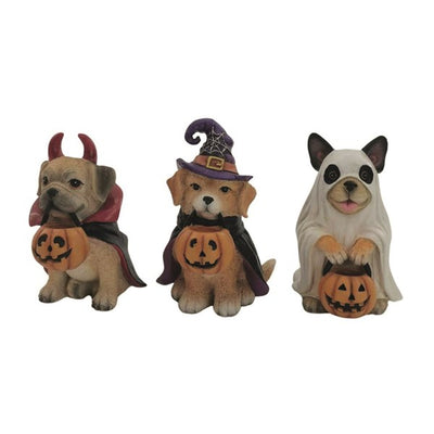 Halloween Dog Figurine 12cm